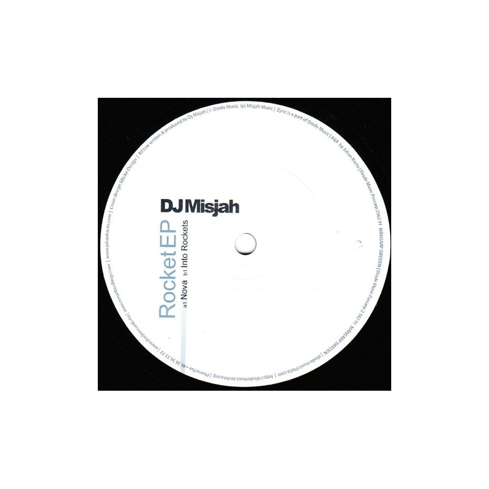 DJ Misjah ‎– Rocket EP (BOMBAZO CARA B¡¡)