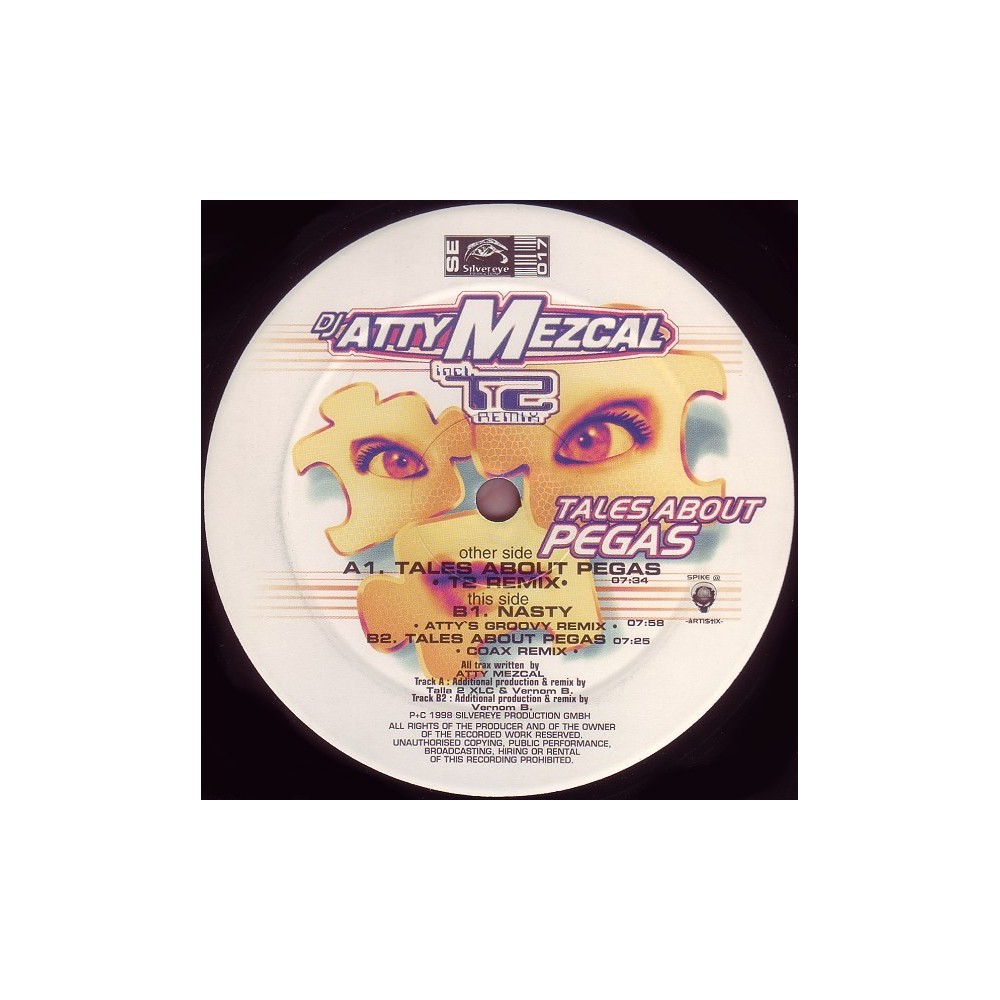 DJ Atty Mezcal ‎– Tales About Pegas (MELODIÓN DEL 98¡)