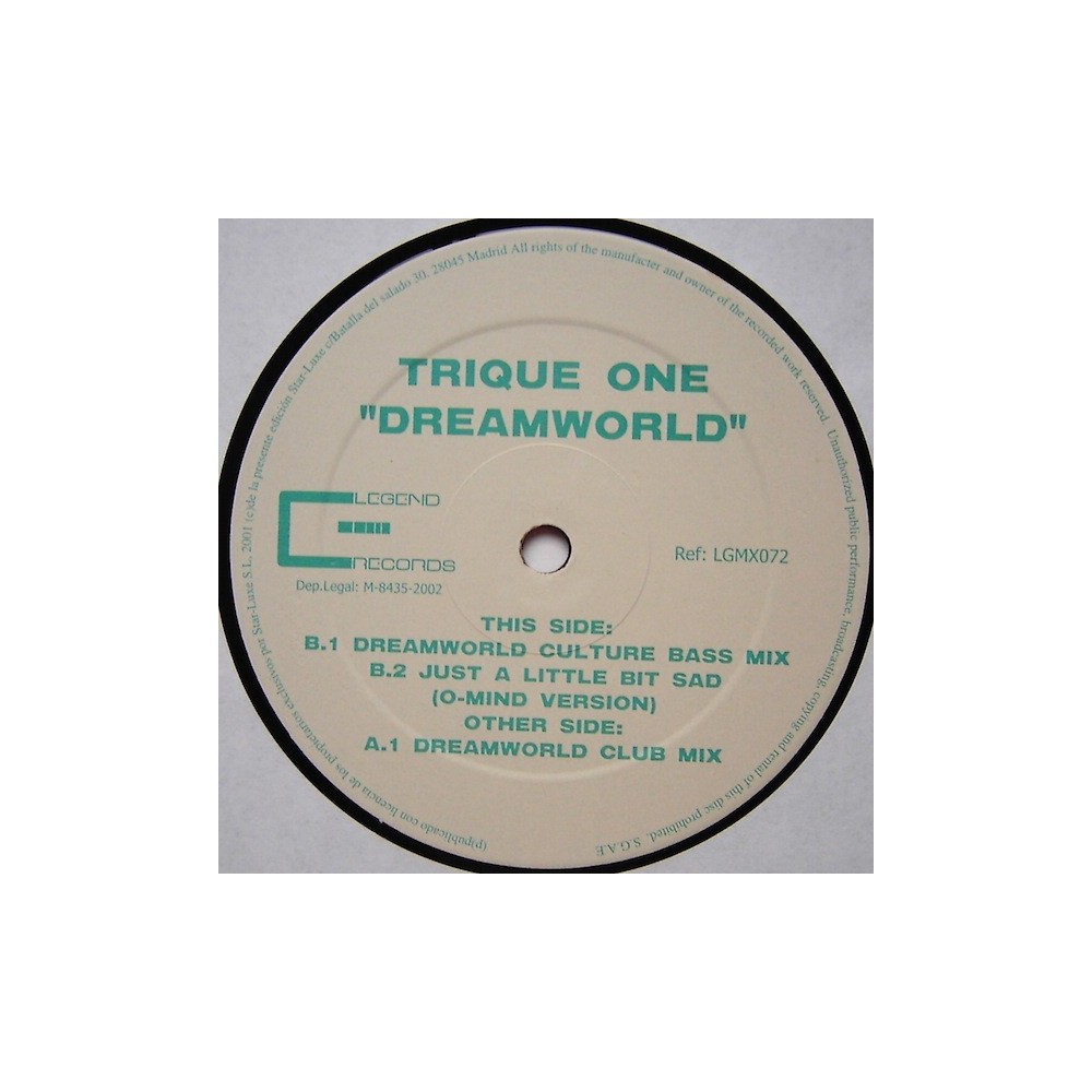 Trique One ‎– Dreamworld 