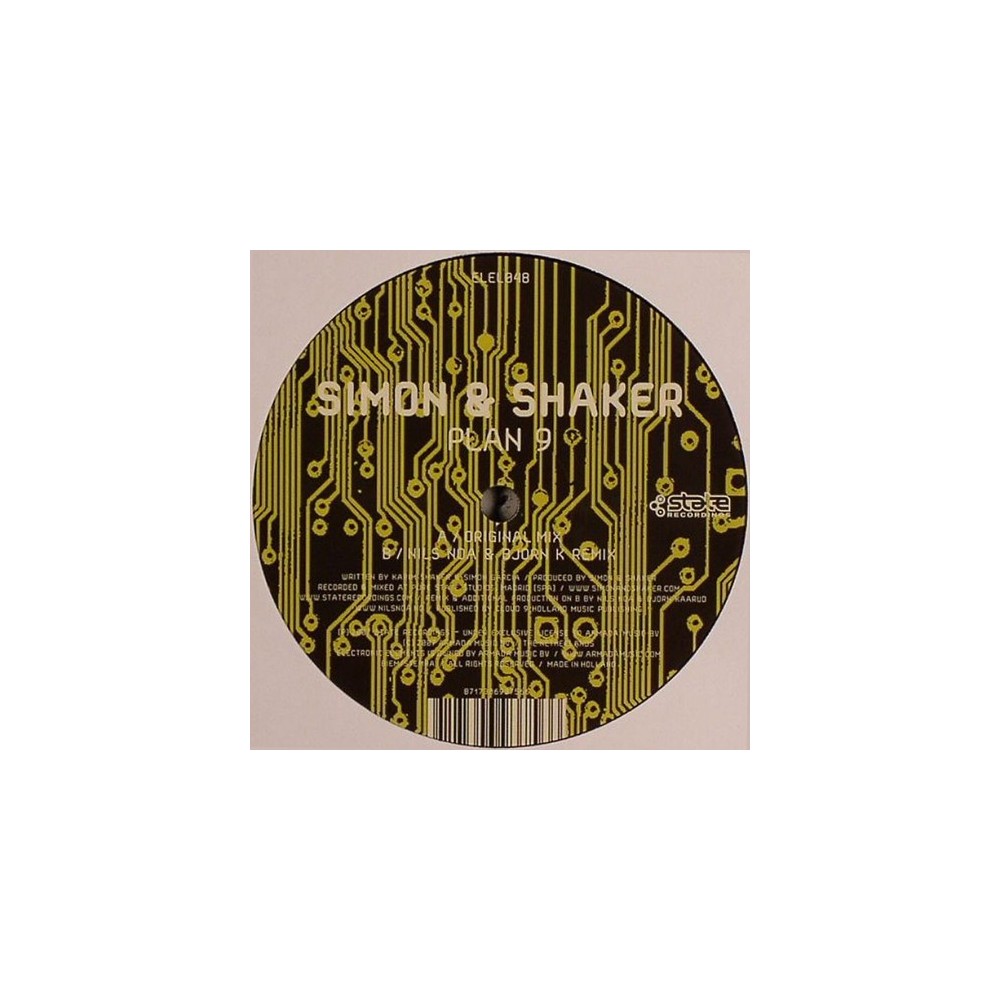 Simon & Shaker ‎– Plan 9 