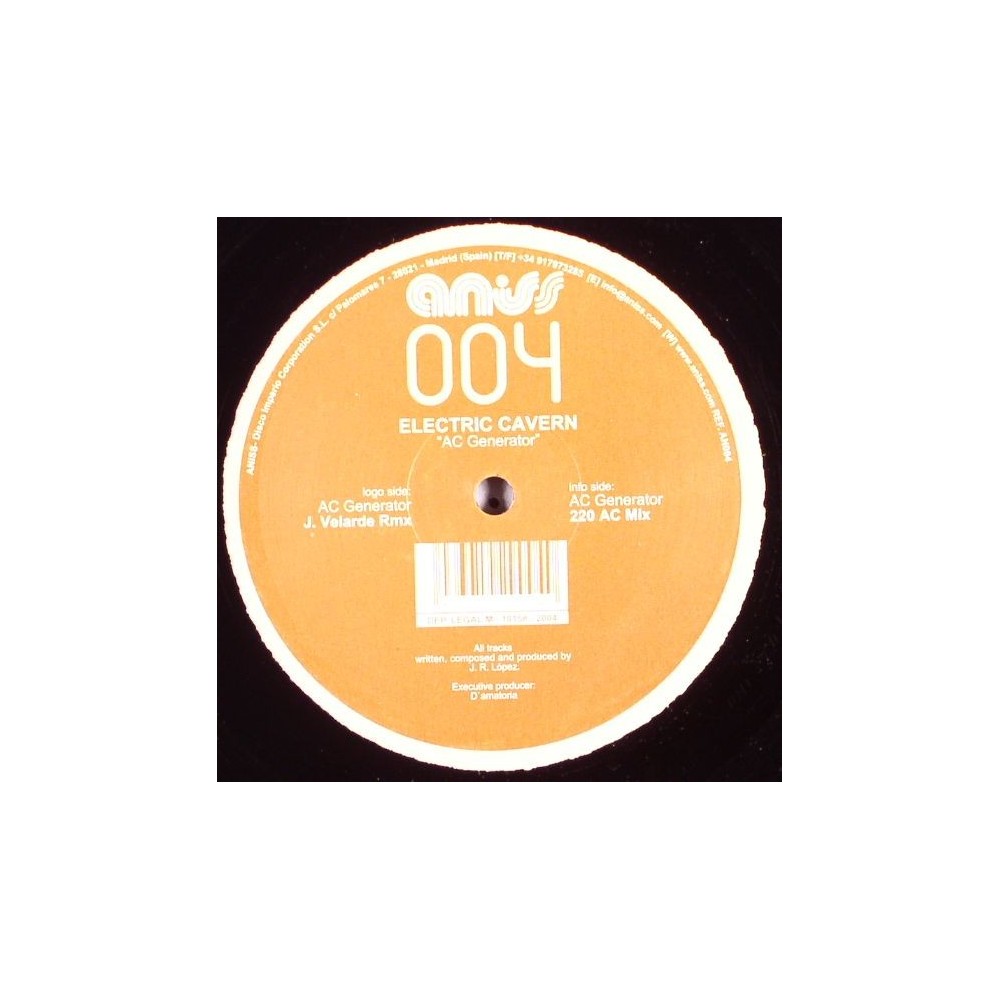 Electric Cavern ‎– AC Generator 