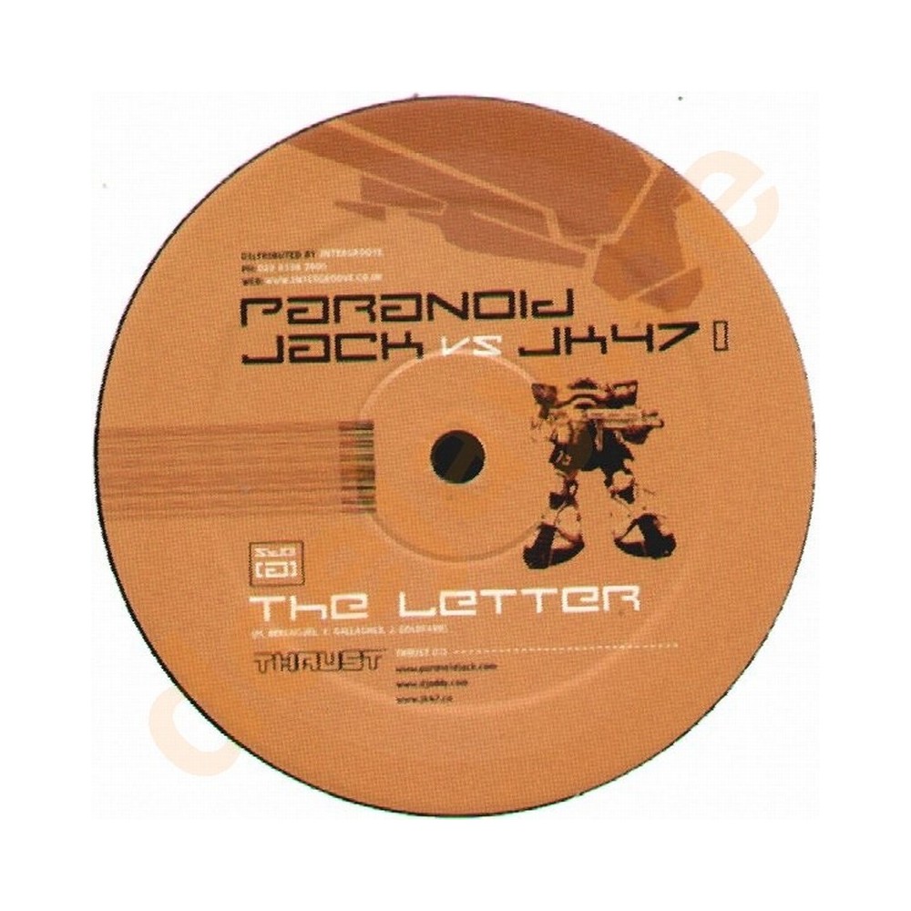 Paranoid Jack / JK47 / Addy ‎– The Letter / Movin