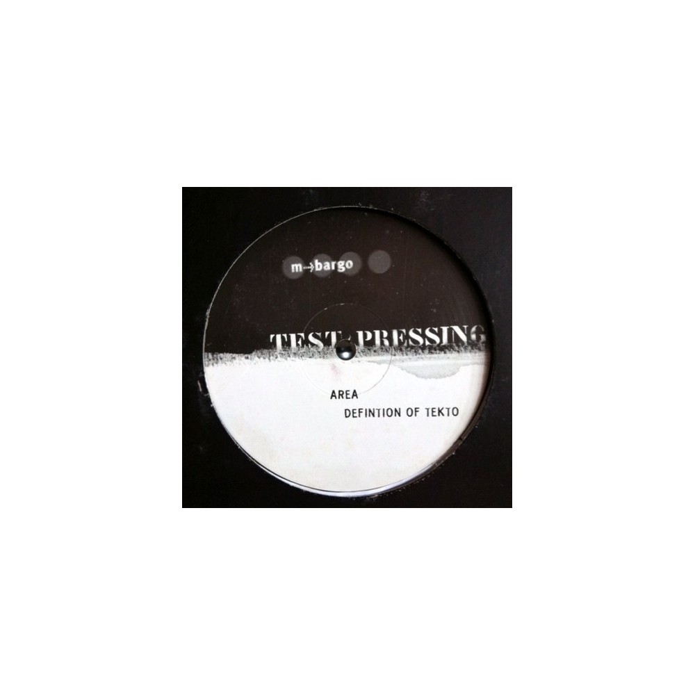 Area ‎– Definition Of Tekto (EDICIÓN INGLESA)