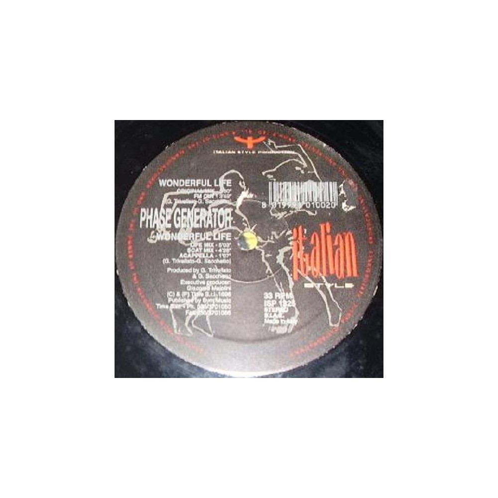 Phase Generator ‎– Wonderful Life 
