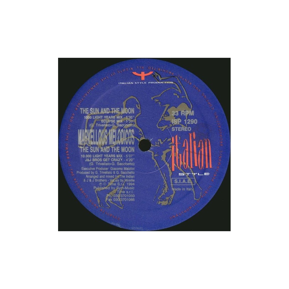 Marvellous Melodicos ‎– The Sun And The Moon (IMPORT)