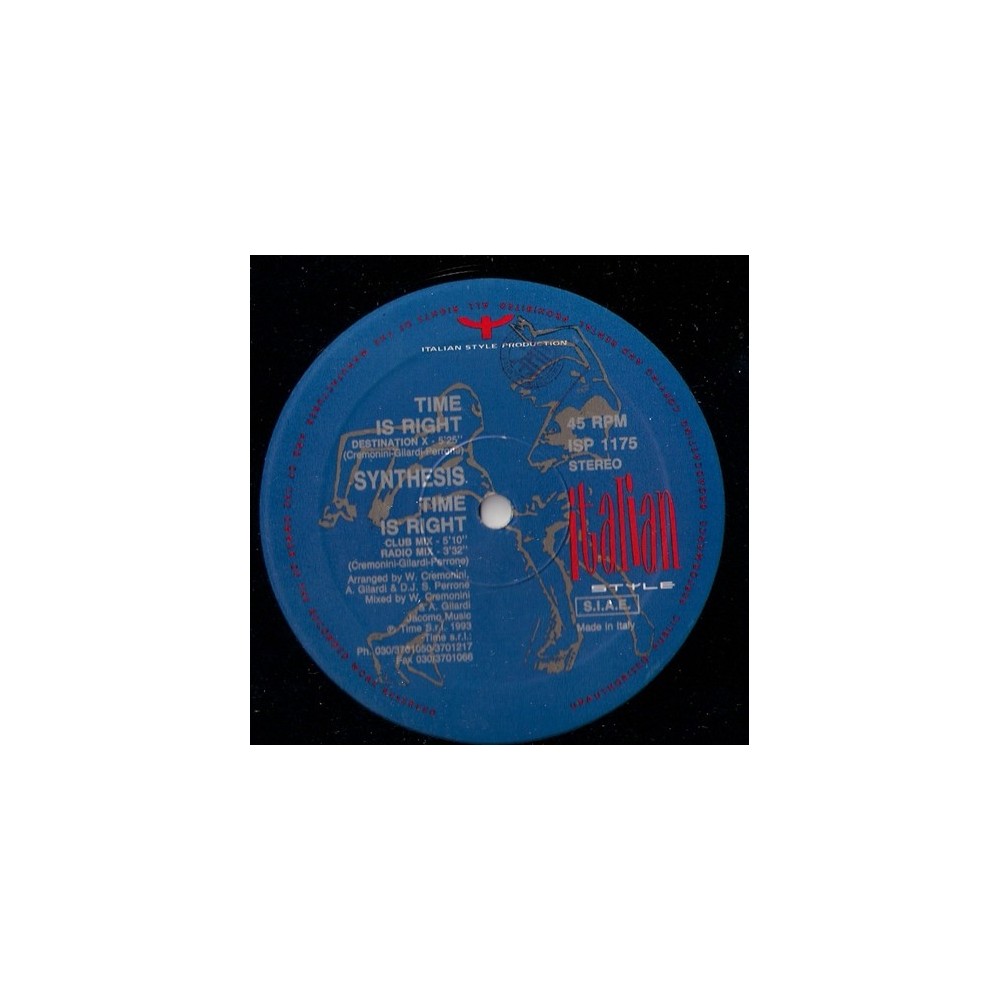 Synthesis ‎– Time Is Right 