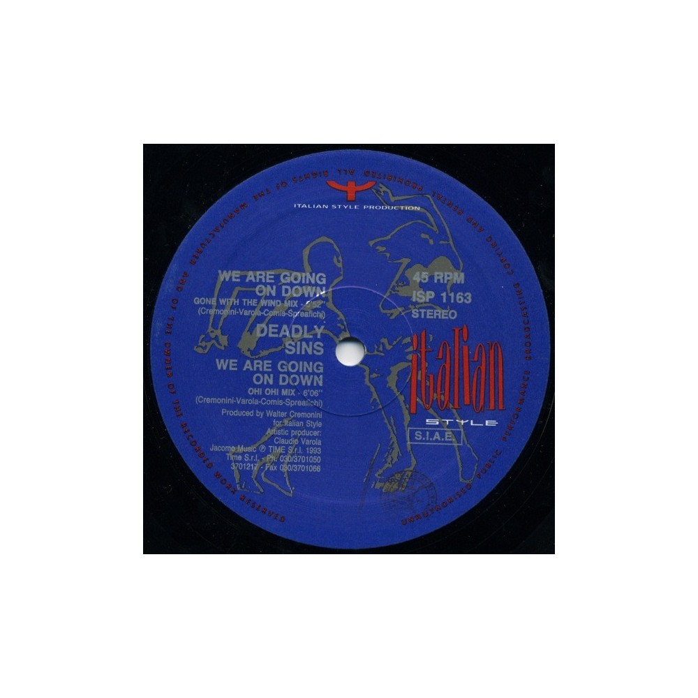 Deadly Sins ‎– We Are Going On Down 