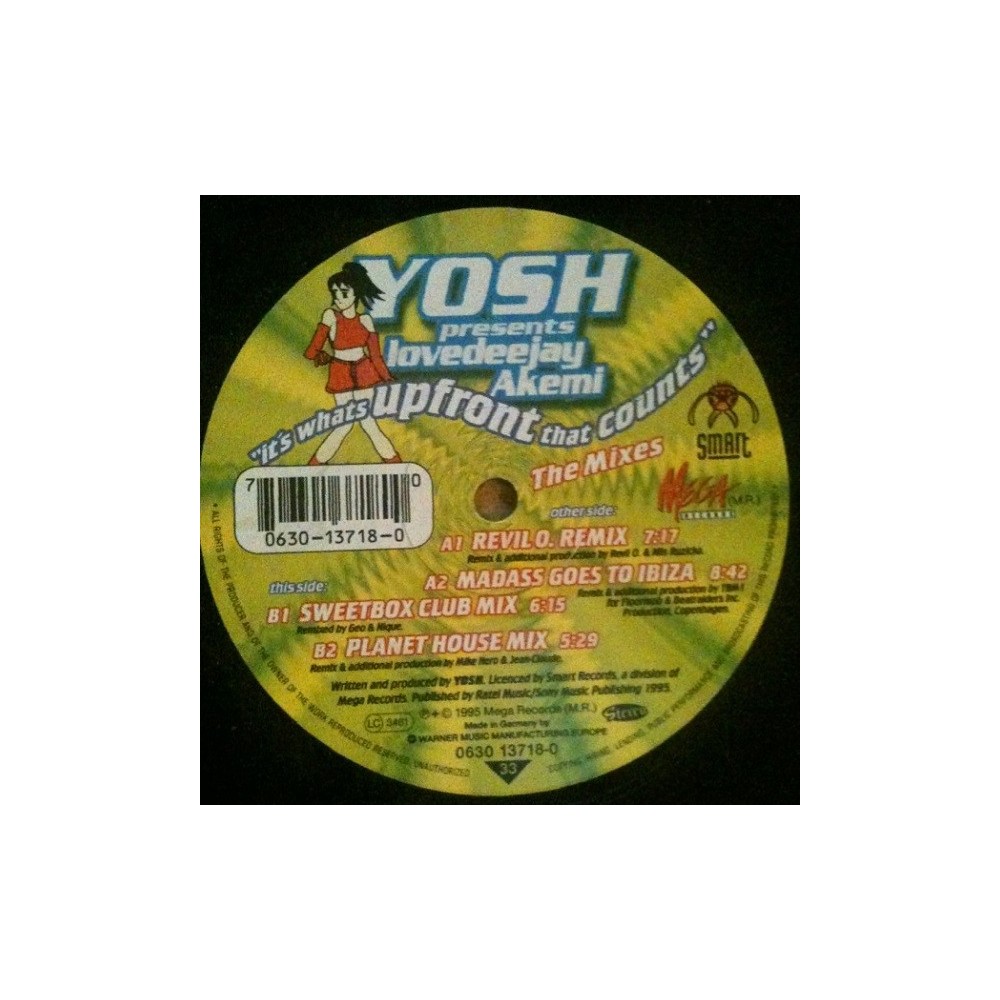 Yosh Presents Lovedeejay Akemi - It's What's Upfront That Counts (The Mixes)