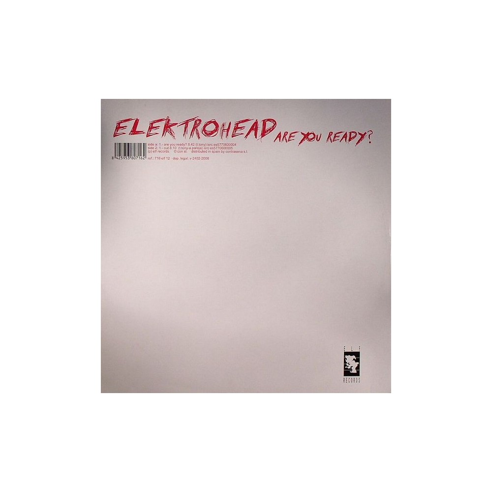 Elektrohead ‎– Are You Ready