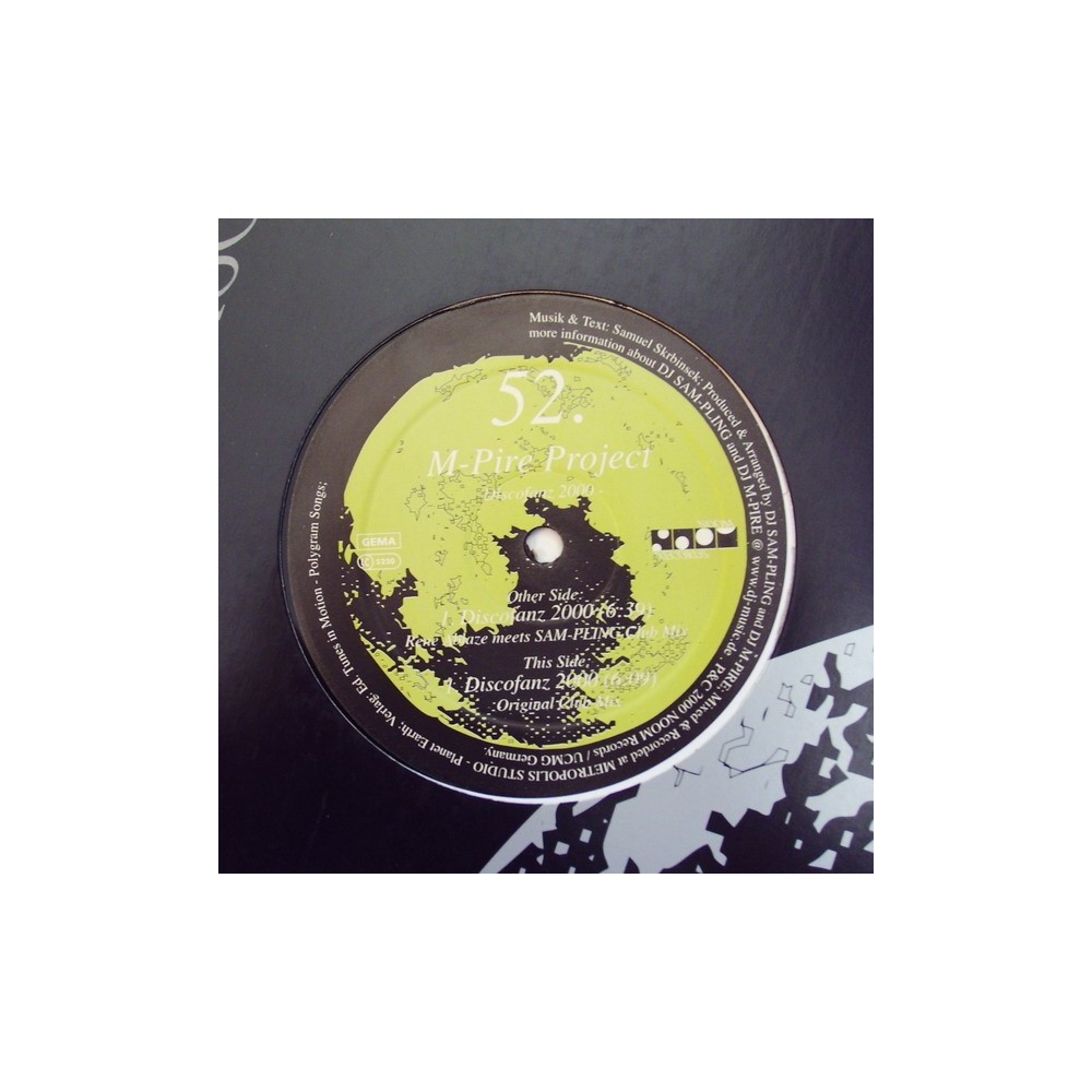 M-Pire Project ‎– Discofanz 2000