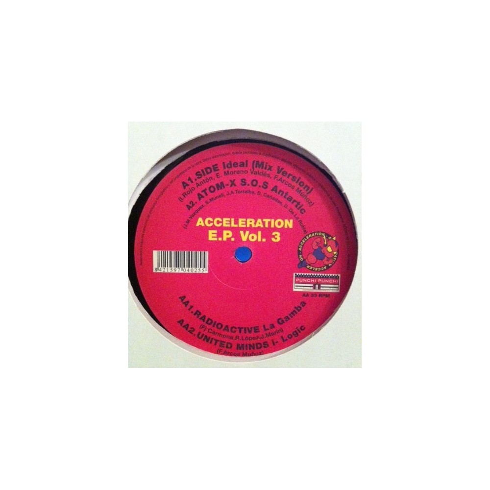 Acceleration E.P. Vol. 3 (INCLUYE IDEAL & UNITED MINDS¡¡)