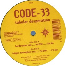 Code-33 ‎– Tabular Desperation 
