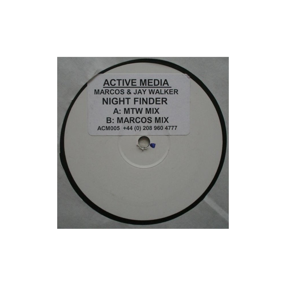 Marcos & Jay Walker  ‎– Night Finder (MELODIÓN¡¡)