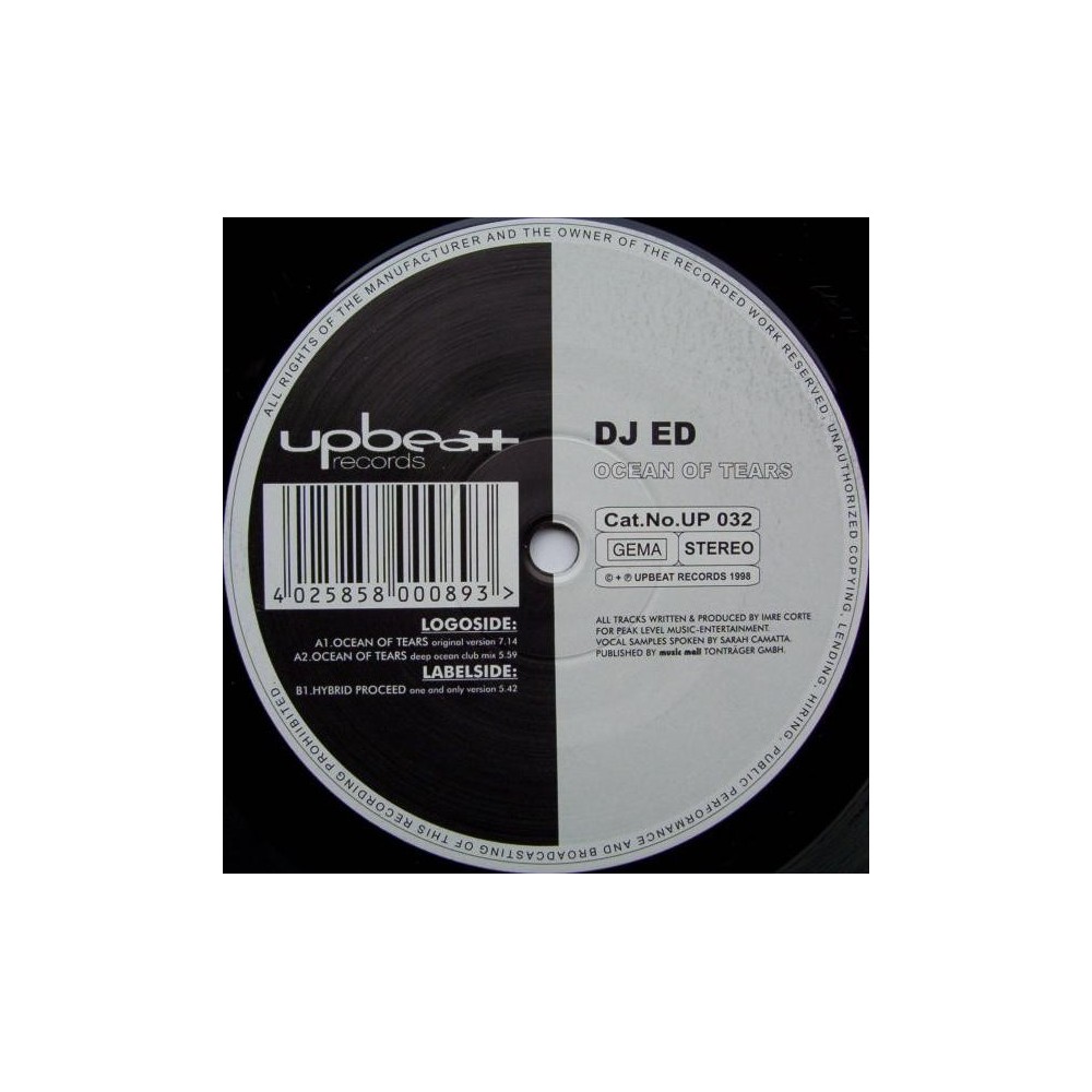 DJ Ed ‎– Ocean Of Tears 