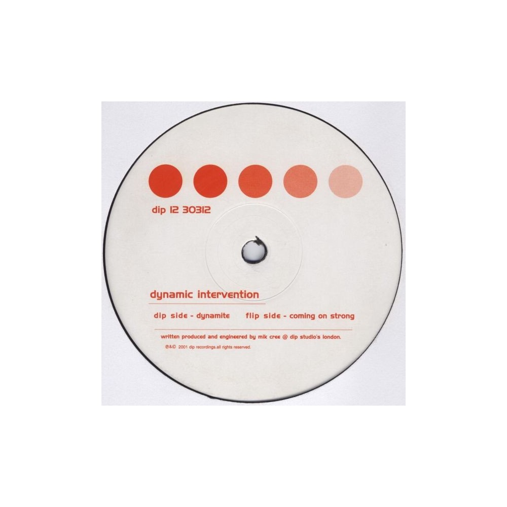 Dynamic Intervention ‎– Dynamite / Coming On Strong 