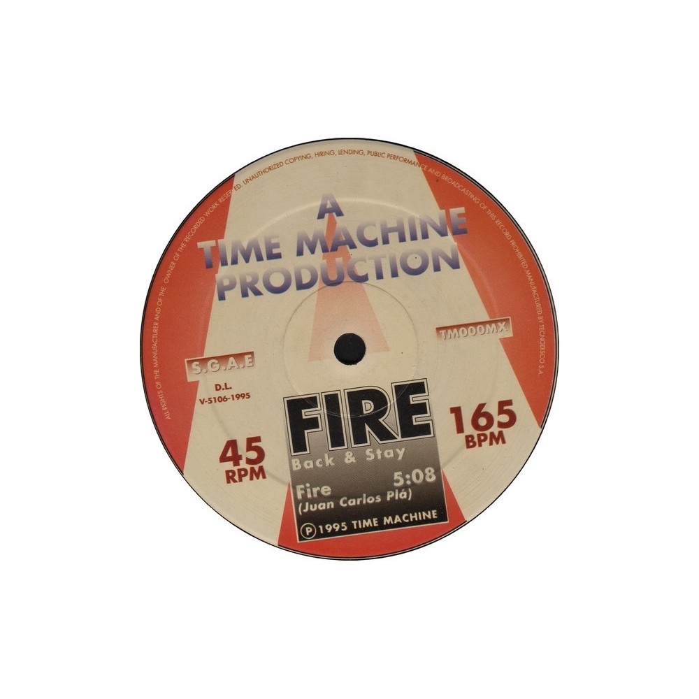 Back & Stay ‎– Fire 