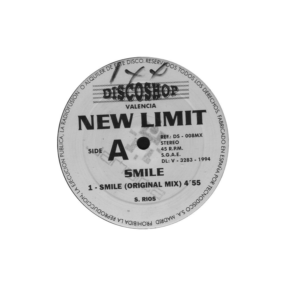 New Limit - Smile (DISCO ORIGINAL¡¡¡ PELOTAZO REMEMBER¡¡)