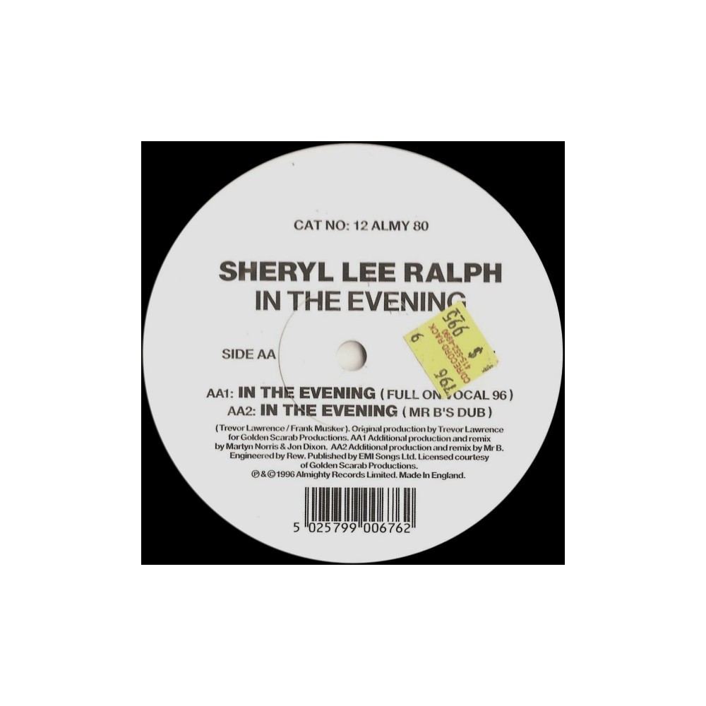 Sheryl Lee Ralph - In The Evening (IMPORT)