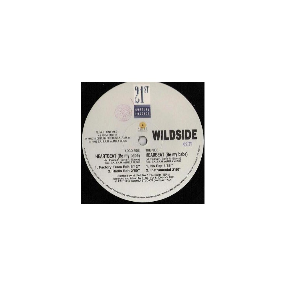 Wildside ‎– Heartbeat (Be My Babe) 