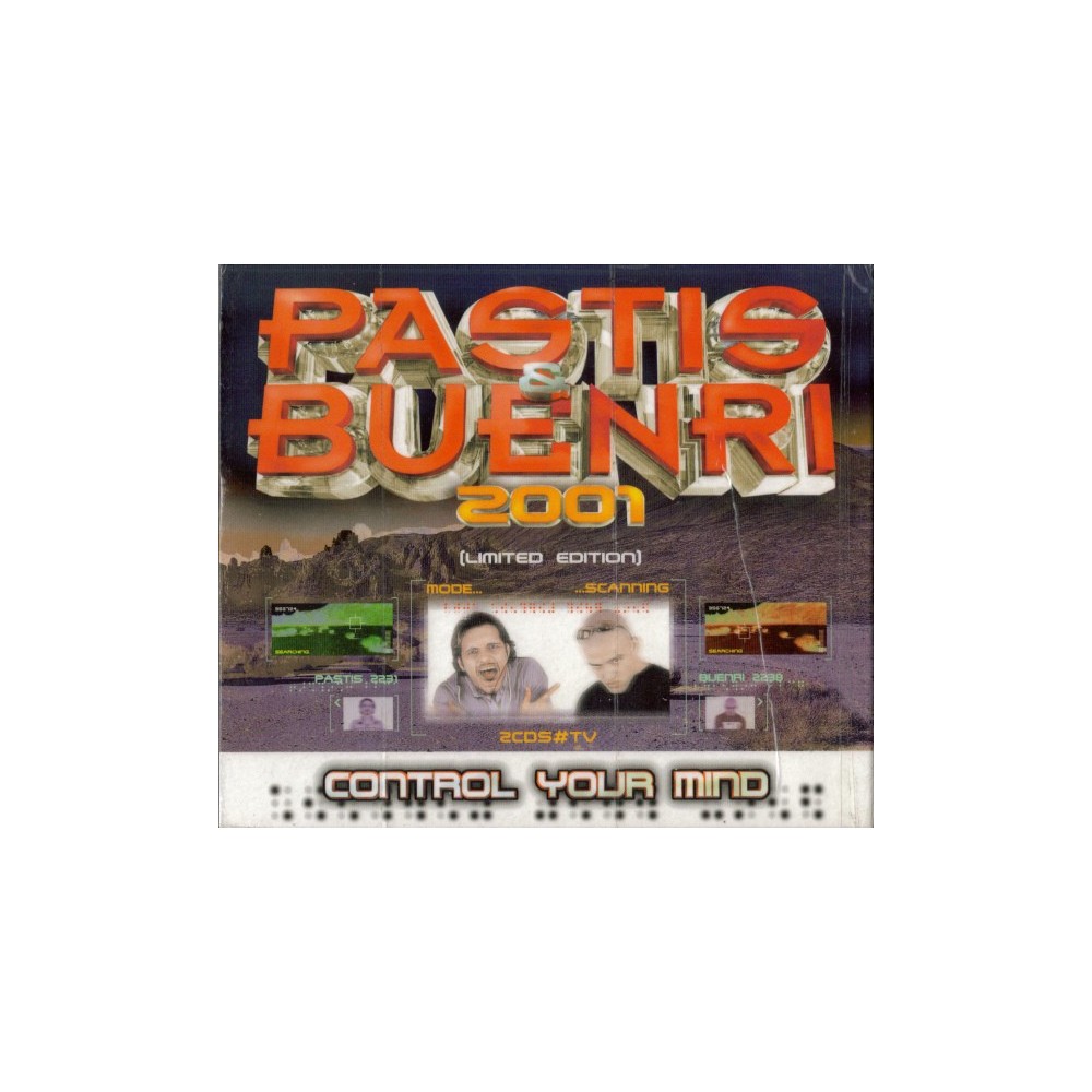 Pastis & Buenri 2001 - Control Your Mind (DOBLE CD)