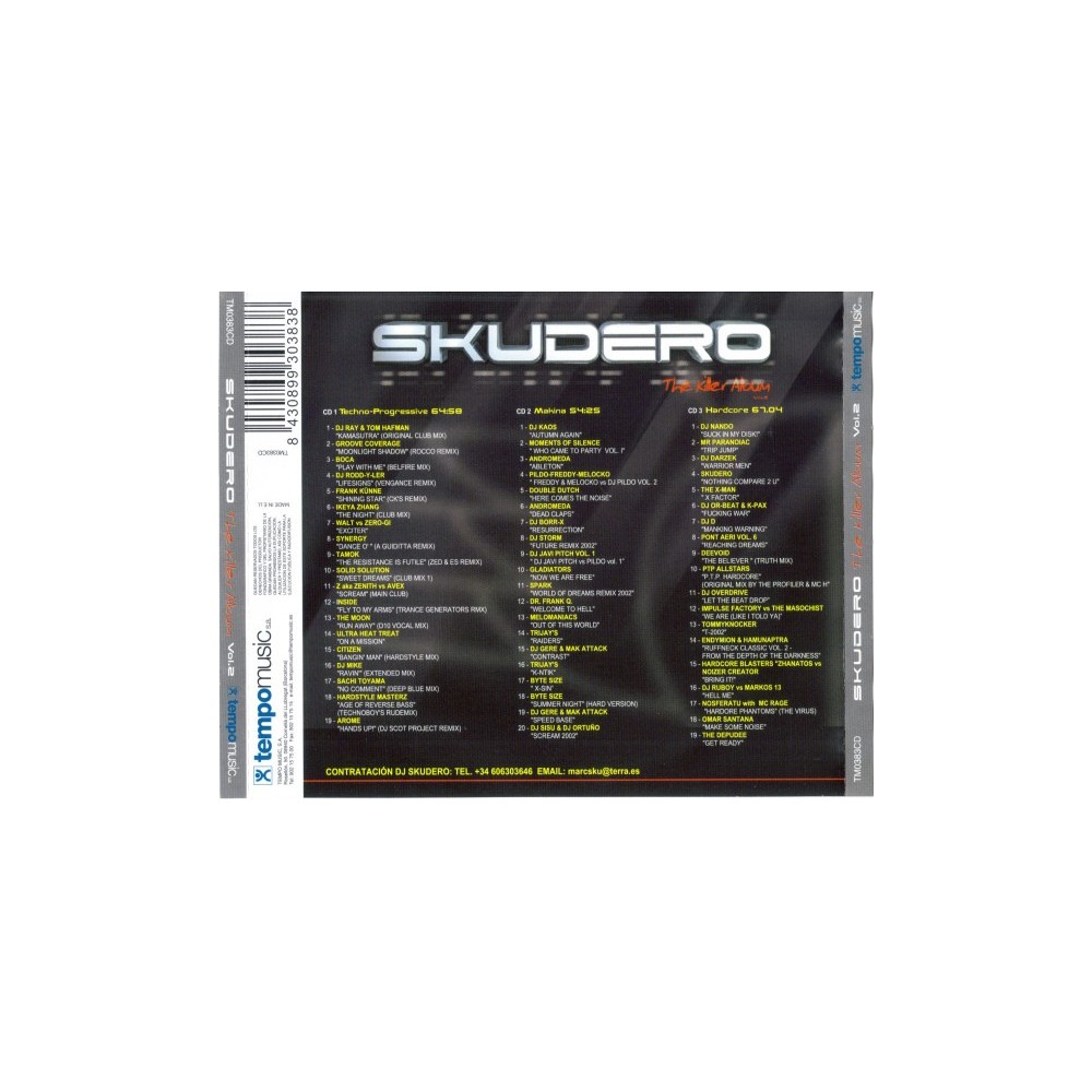 Skudero ‎– The Killer Album Vol. 2 