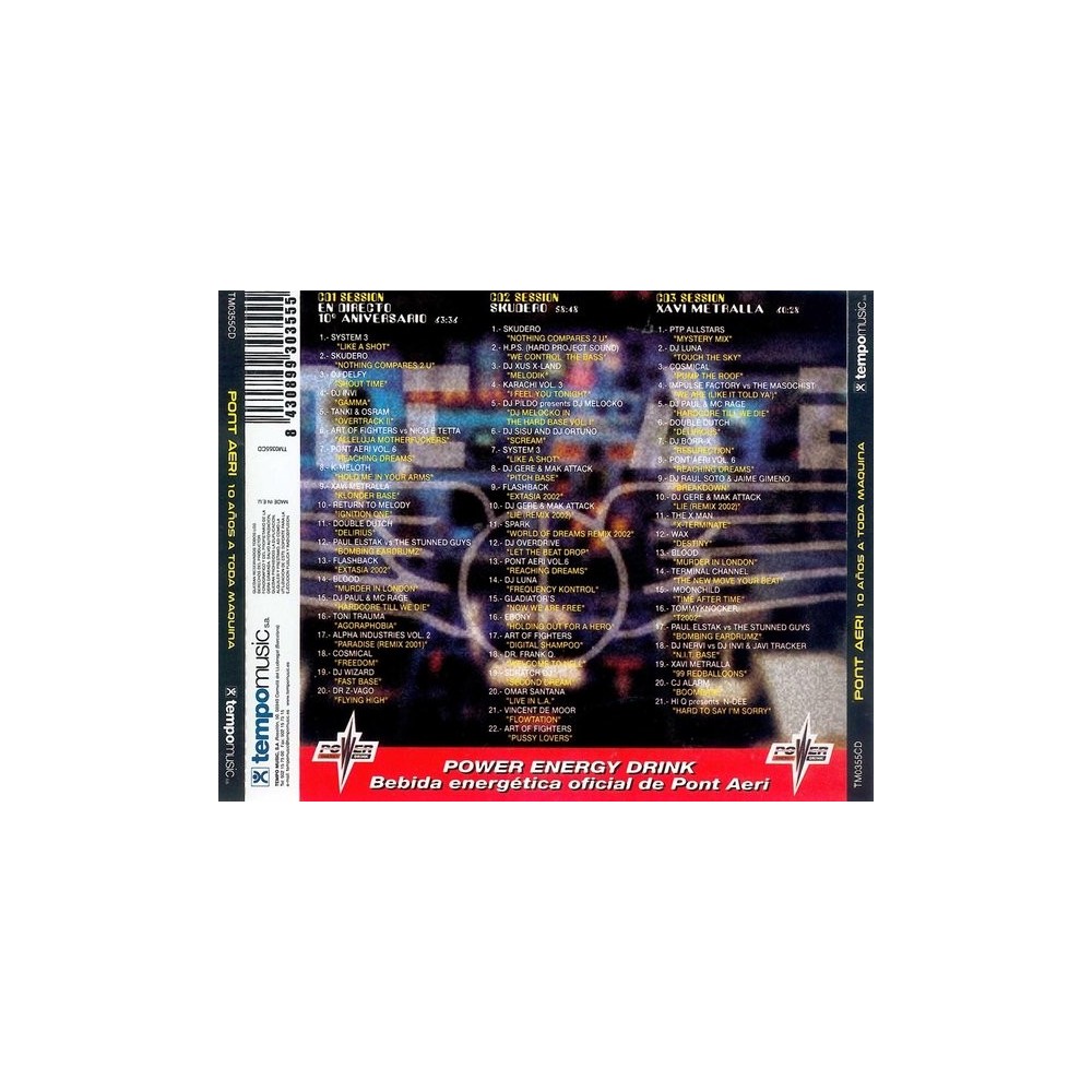 Pont Aeri - 10 Años A Toda Máquina