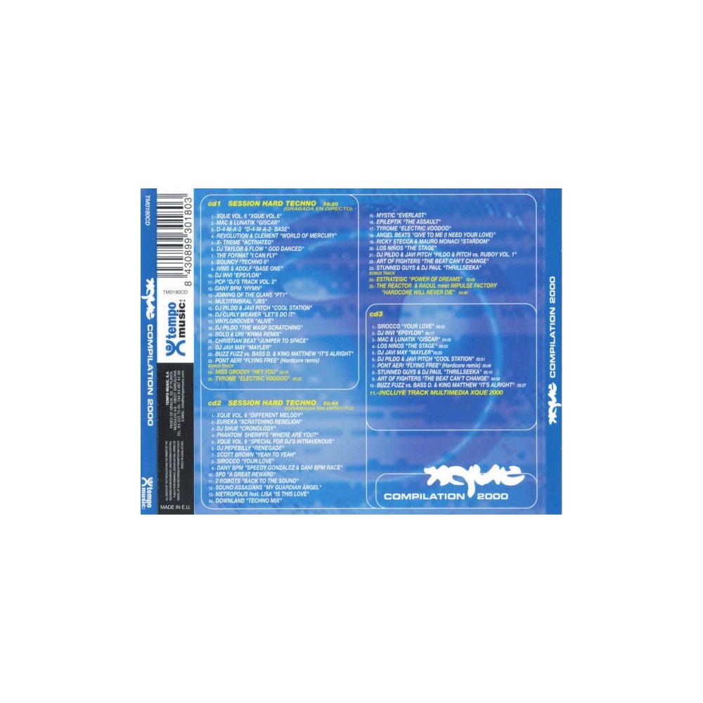 Xque Compilation 2000 (TRIPLE CD)