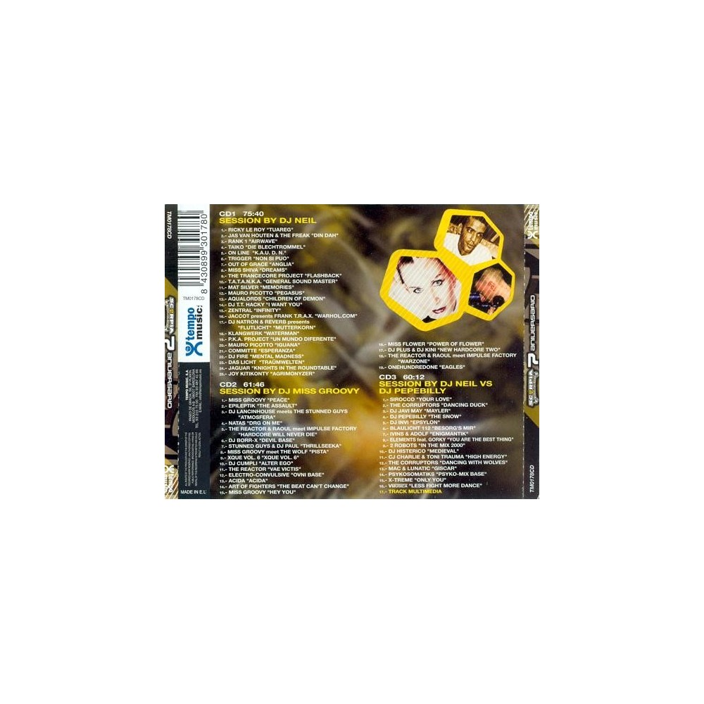  Scorpia 7 Aniversario (TRIPLE CD,TEMAZOS¡)