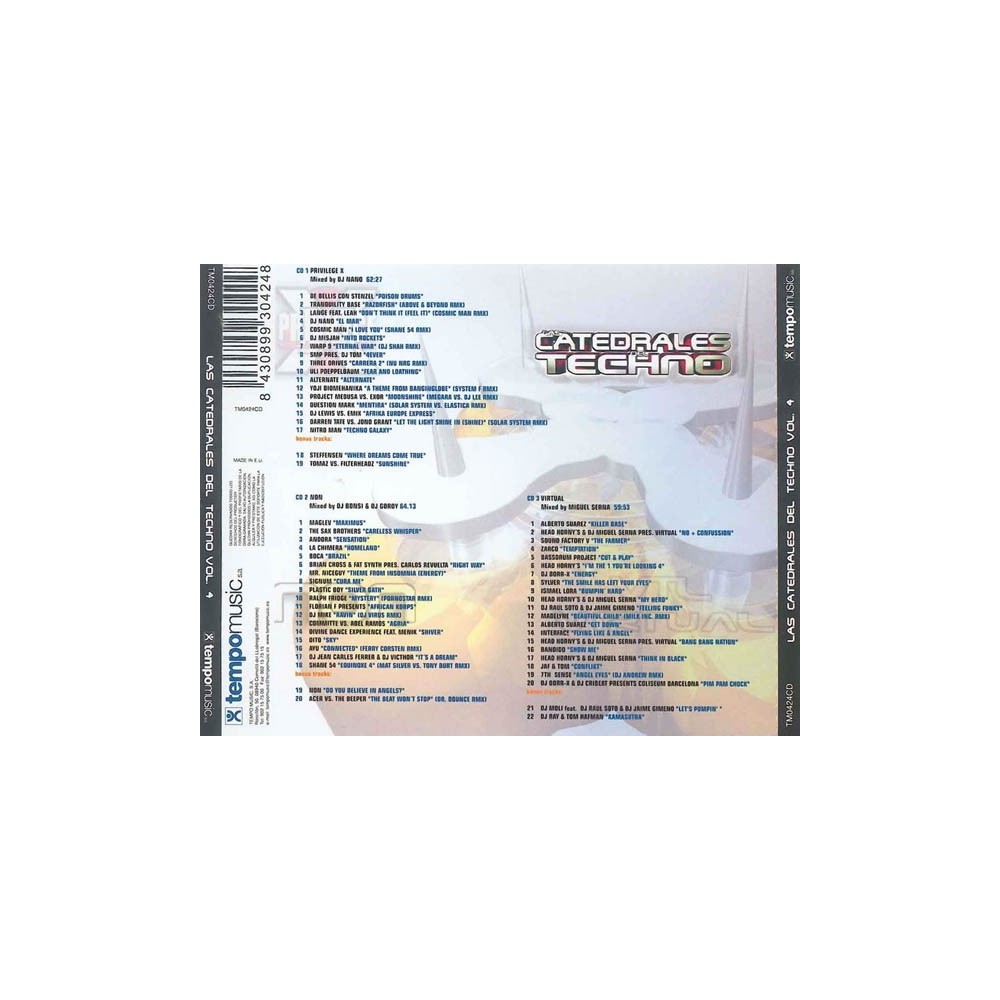 Las Catedrales Del Techno Vol. 4 