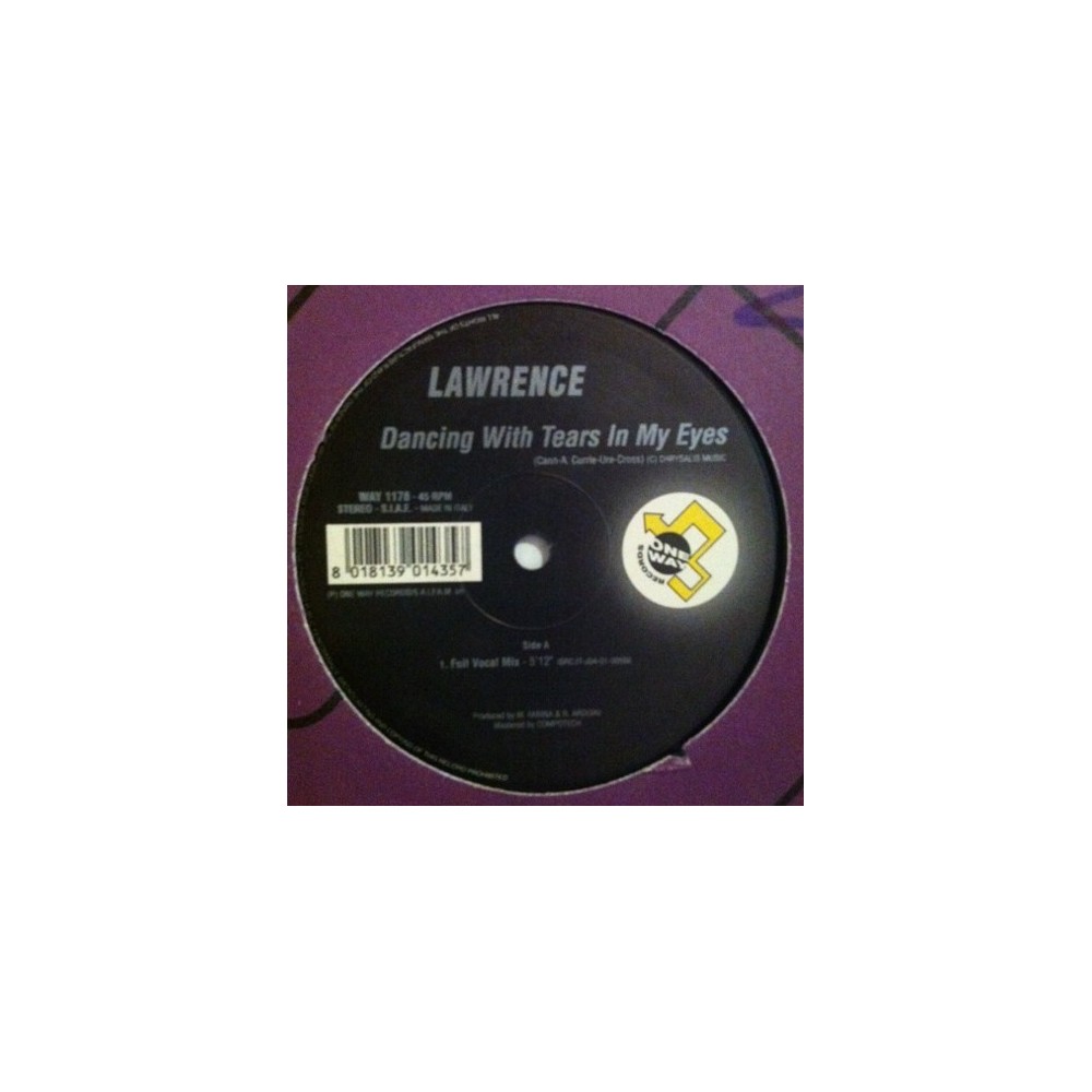 Lawrence - Dancing With Tears In My Eyes (IMPORT)