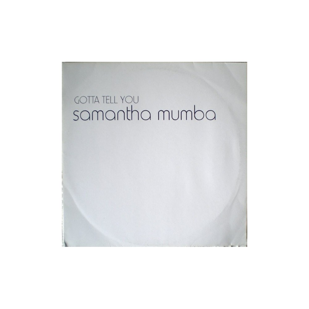 Samantha Mumba ‎– Gotta Tell You (TEMAZO¡¡)