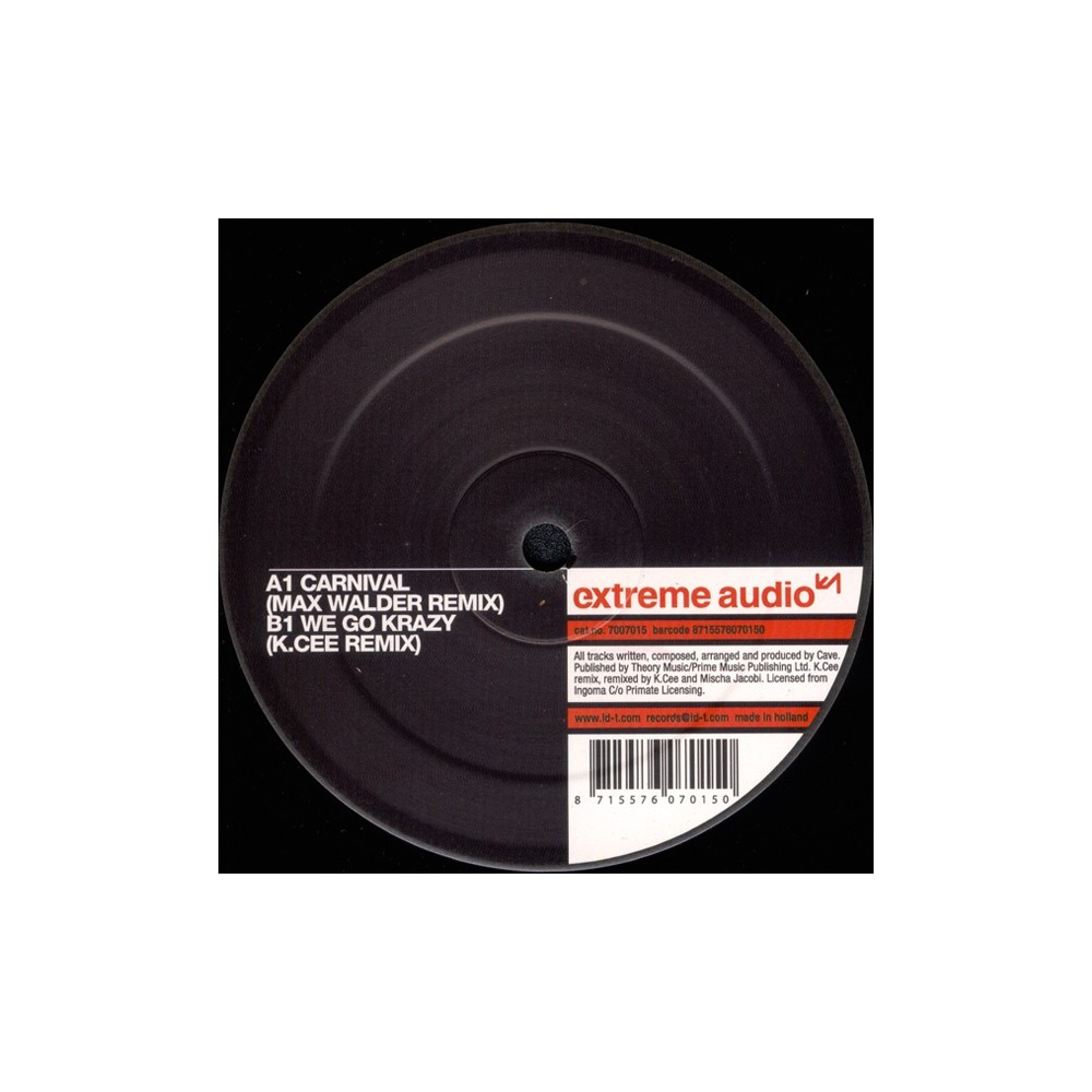 Cave ‎– Carnival EP Remixes