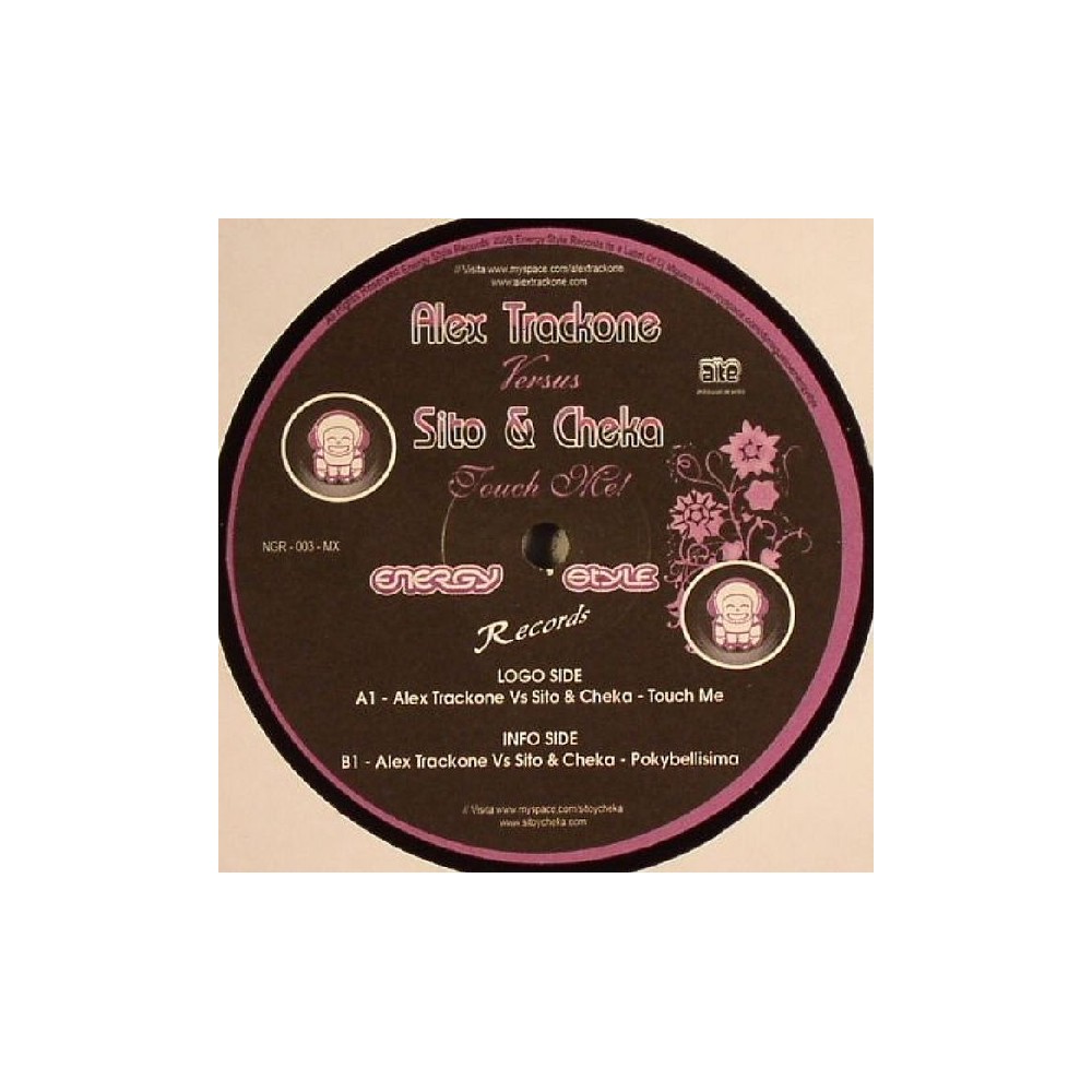 Alex Trackone Versus Sito & Cheka ‎– Touch Me