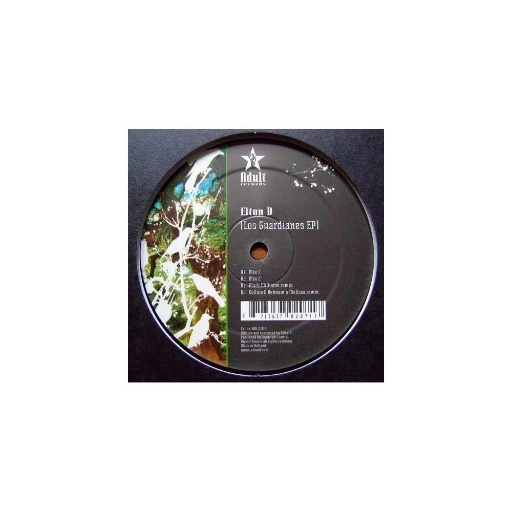 Elton D ‎– Los Guardianes EP