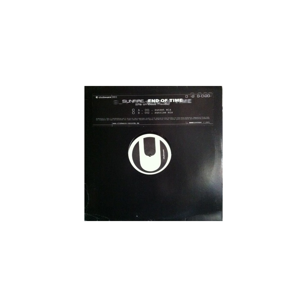 Sunfire Ltd. ‎– End Of Time (IMPORT)