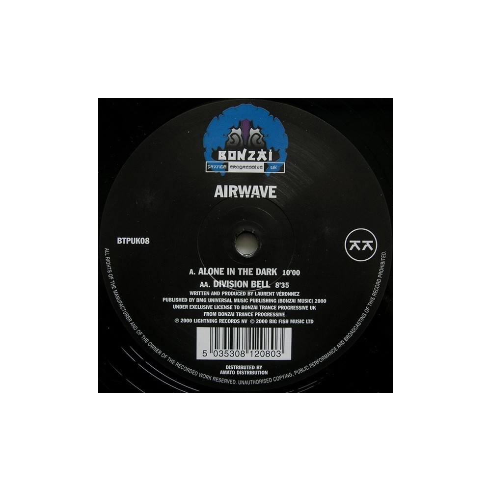 Airwave ‎– Alone In The Dark 