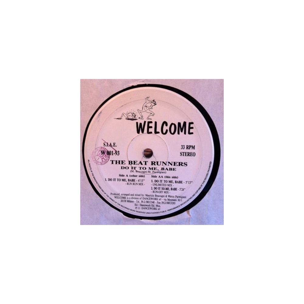 The Beat Runners - Do It To Me, Babe