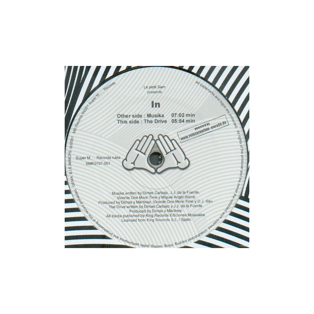 In ‎– Musika / The Drive (IMPORT)