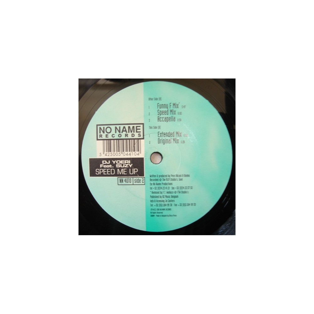 DJ Yoeri ‎– Speed Me Up (TEMAZO JUMPER)