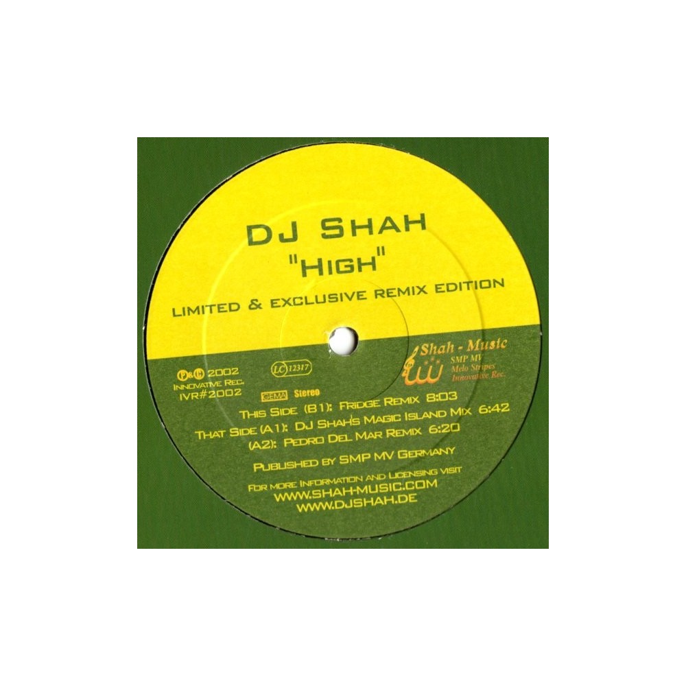 DJ Shah ‎– High 