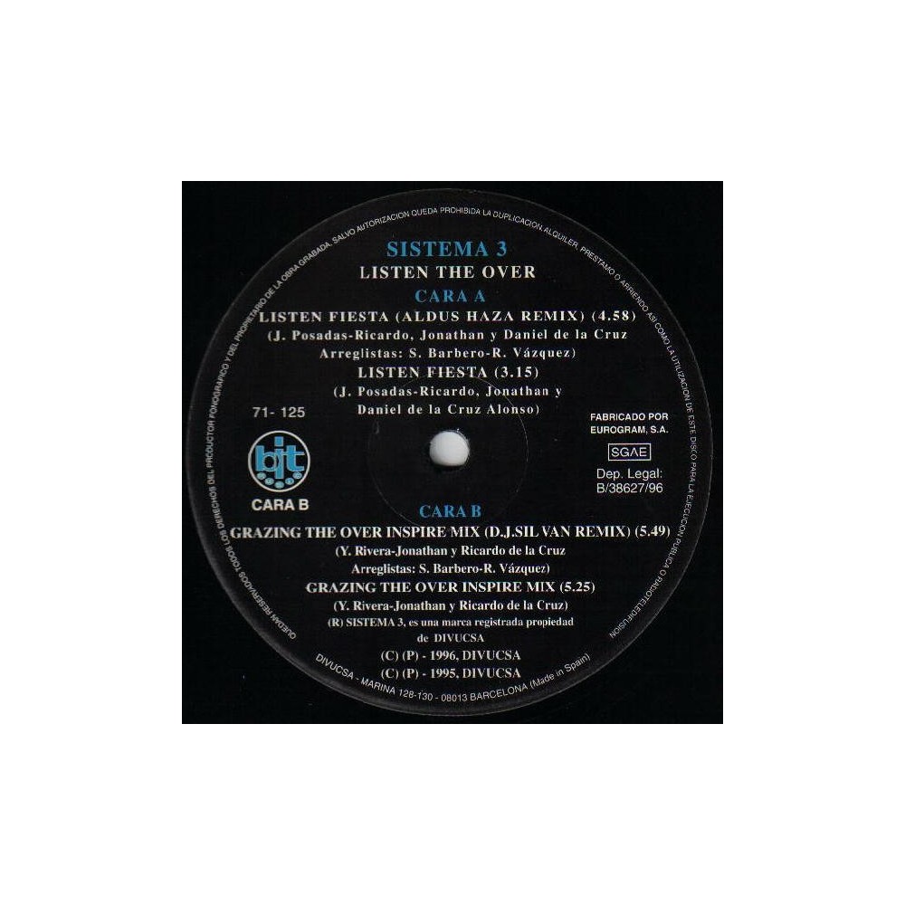 Sistema 3 - Listen The Over (TEMAZO¡¡)