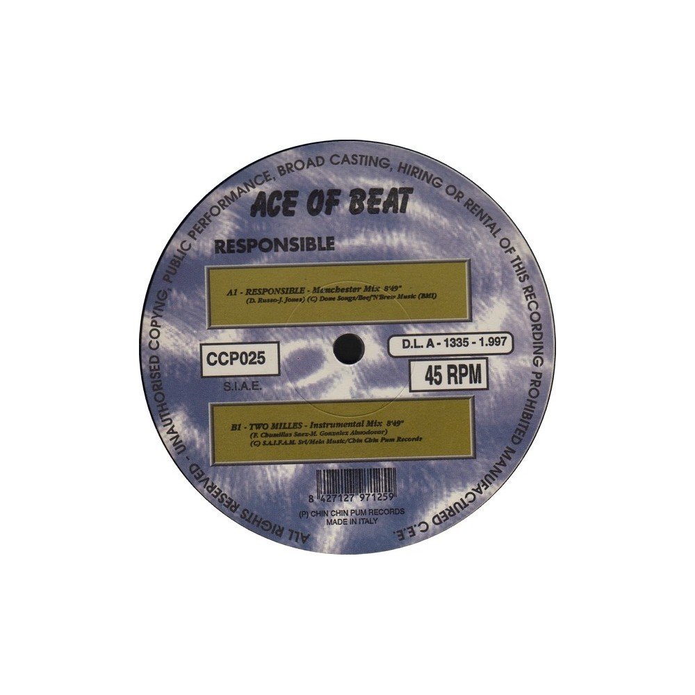 Ace Of Beat - Responsible (TEMAZO MUY BUSCADO¡¡)