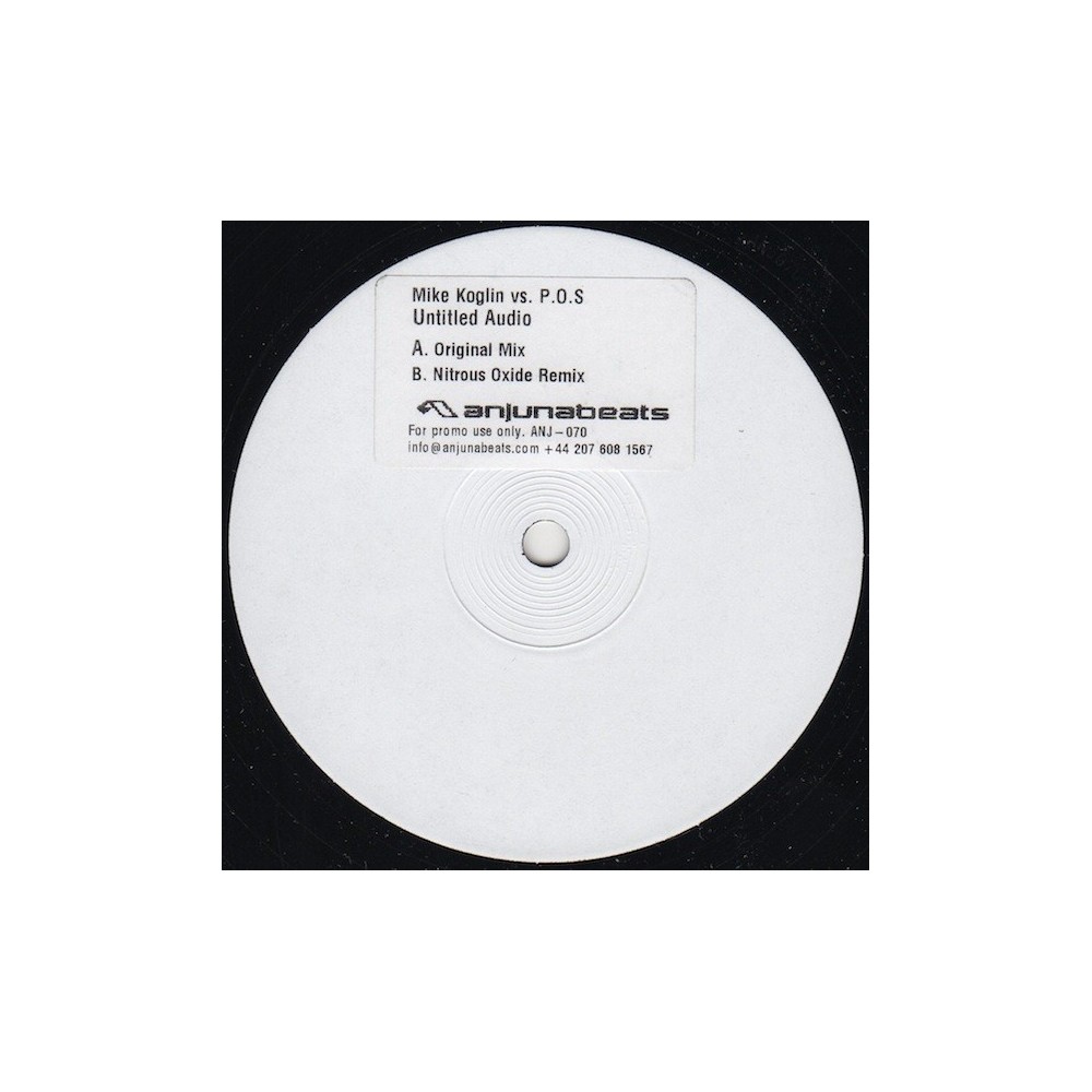 Mike Koglin vs. P.O.S. ‎– Untitled Audio 