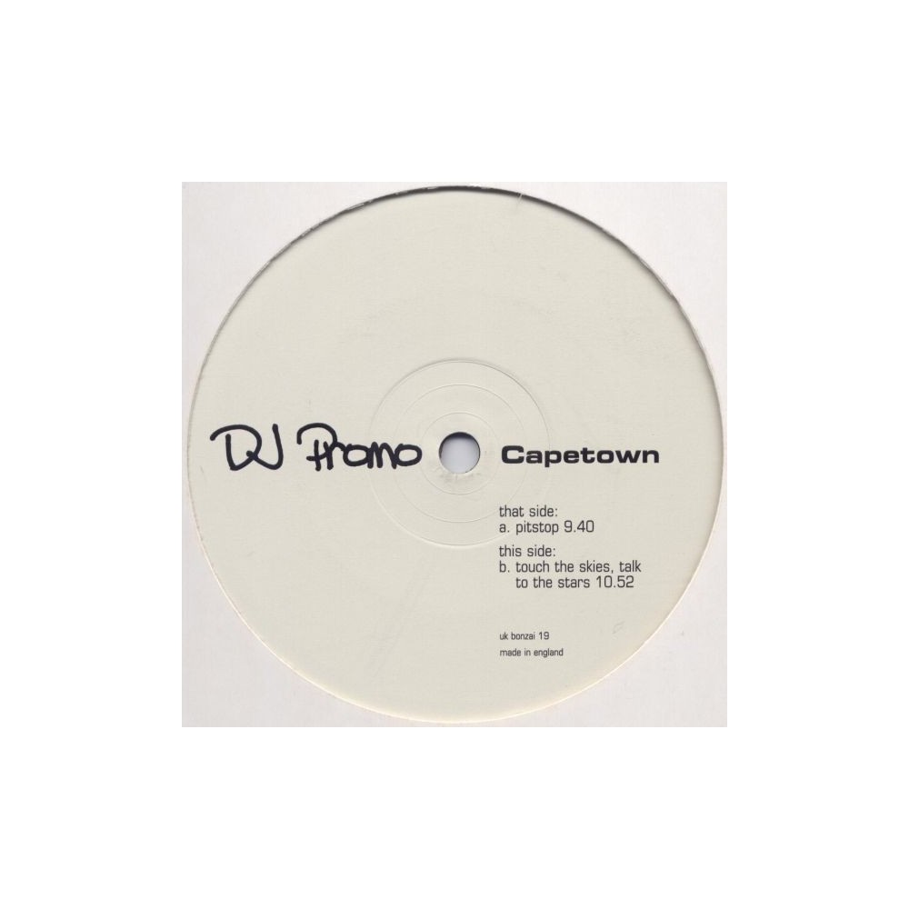 Cape Town ‎– Pitstop / Touch The Skies, Talk To The Stars