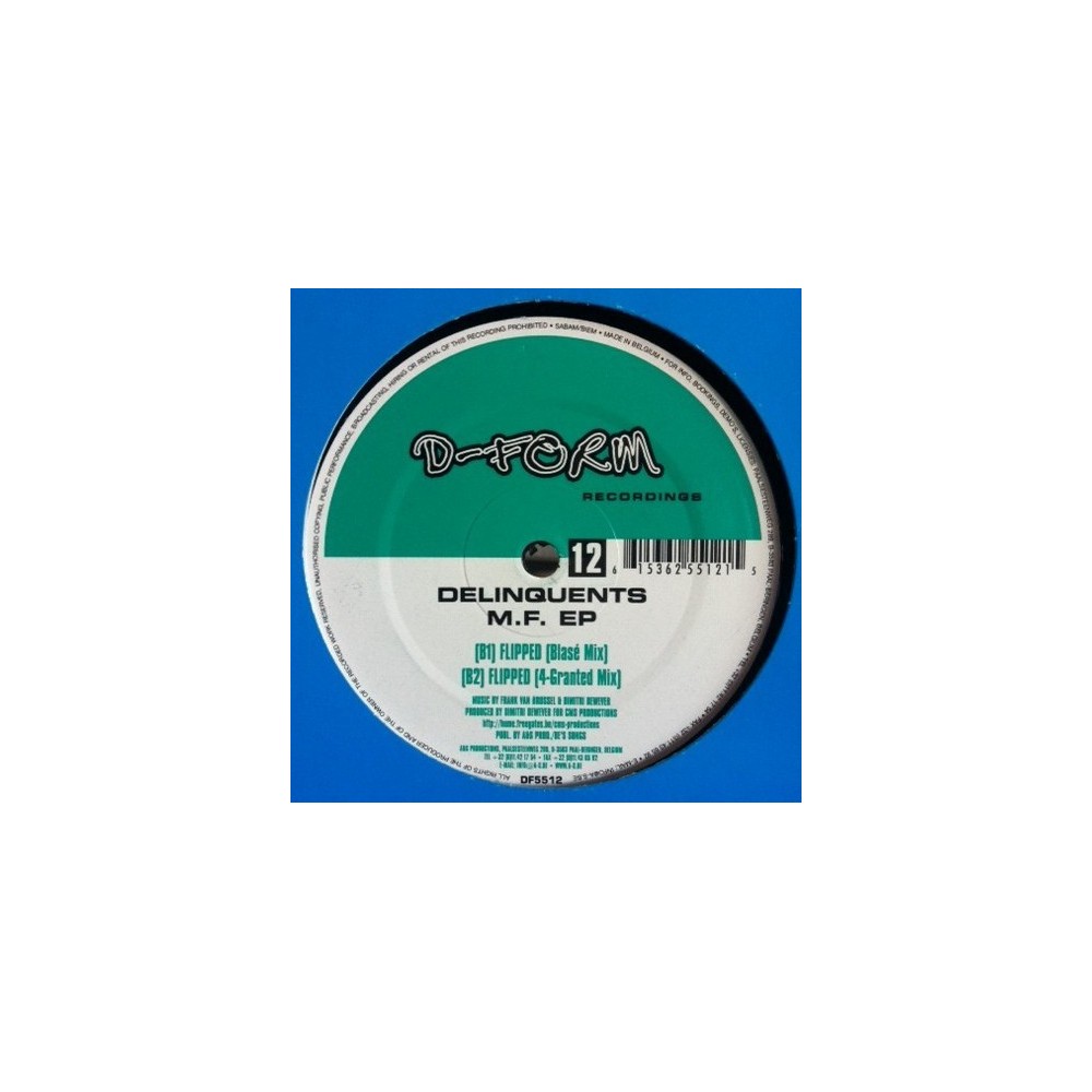Delinquents – MF EP (IMPORT)