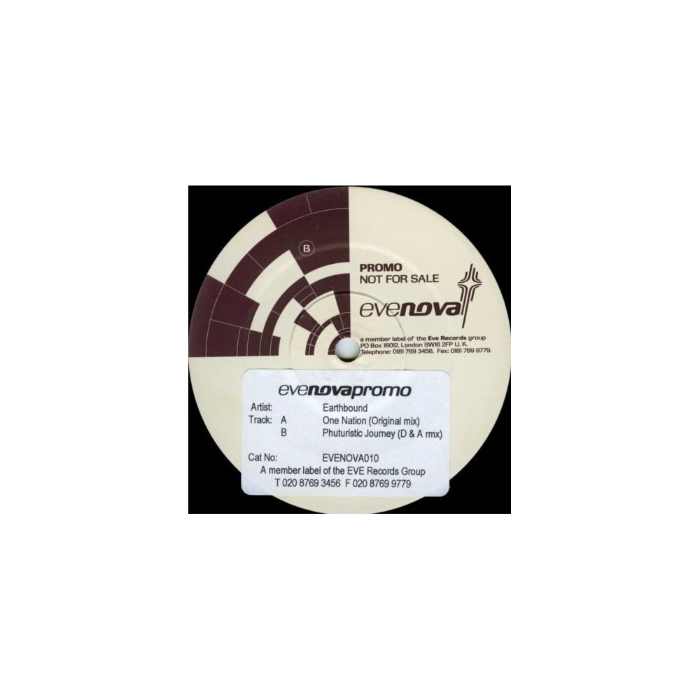 Earthbound - One Nation / Phuturistic Journey (MELODIÓN RADICAL¡¡ PELOTAZO DEL 99¡¡)