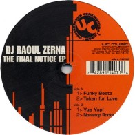 DJ Raoul Zerna ‎– The Final Notice EP 