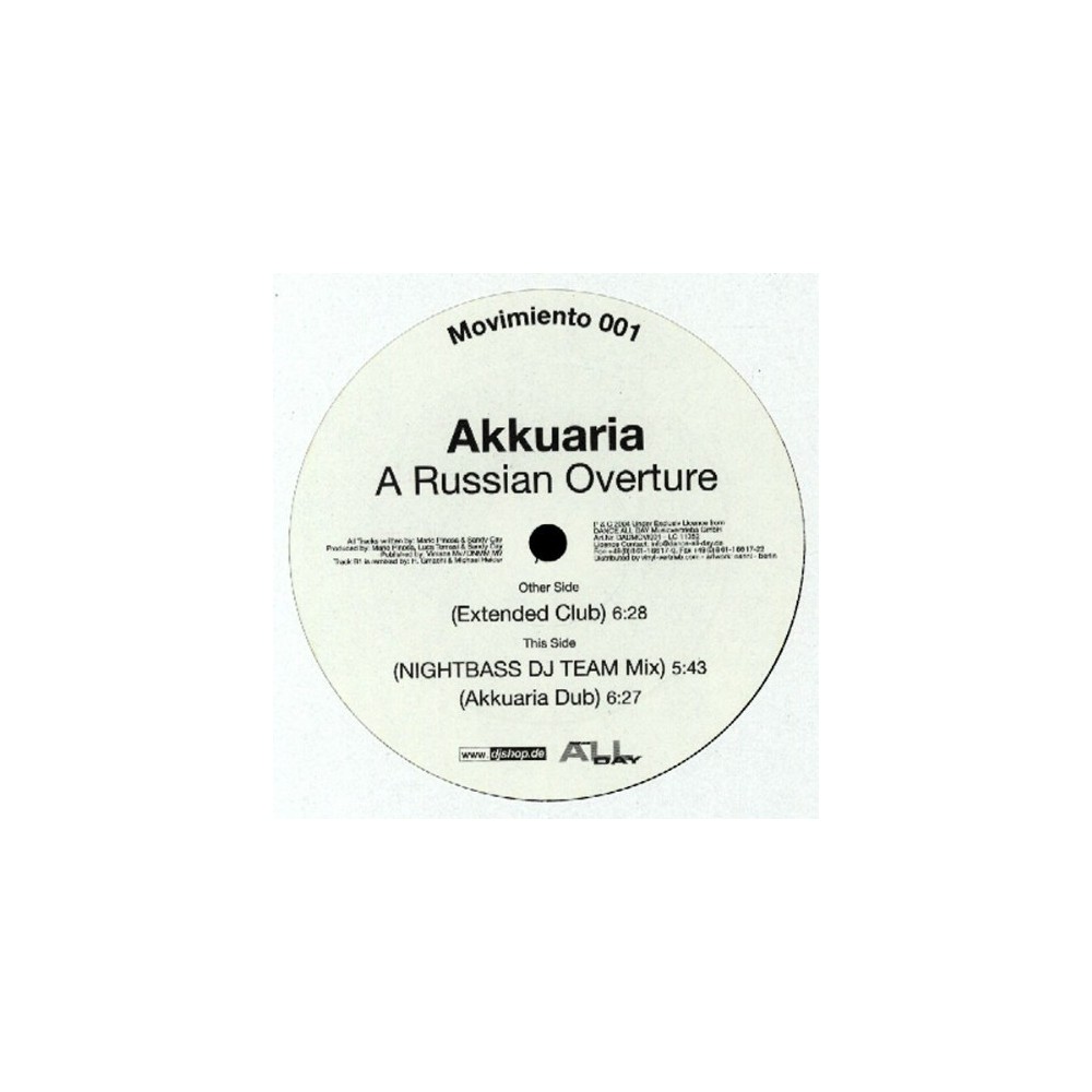 Akkuaria ‎– A Russian Overture 