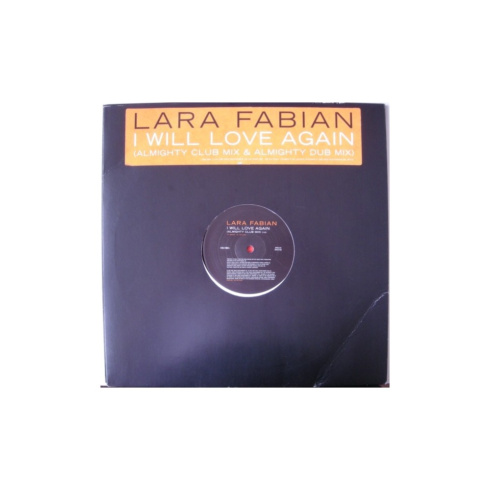 Lara Fabian ‎– I Will Love Again 