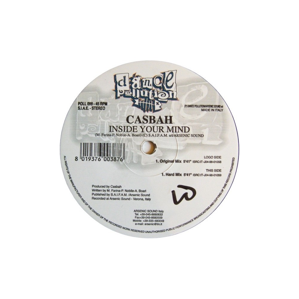 Casbah ‎– Inside Your Mind 
